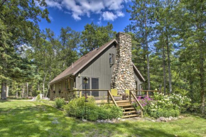 Tranquil Riverside Home with Wraparound Deck and Views